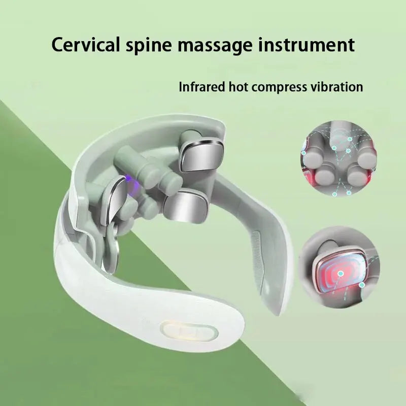 MASSAGEADOR DE PESCOÇO CERVICAL EMS NOWHEALME