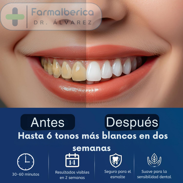 28 TIRAS BLANQUEAMIENTO DENTAL FARMAIBERICA